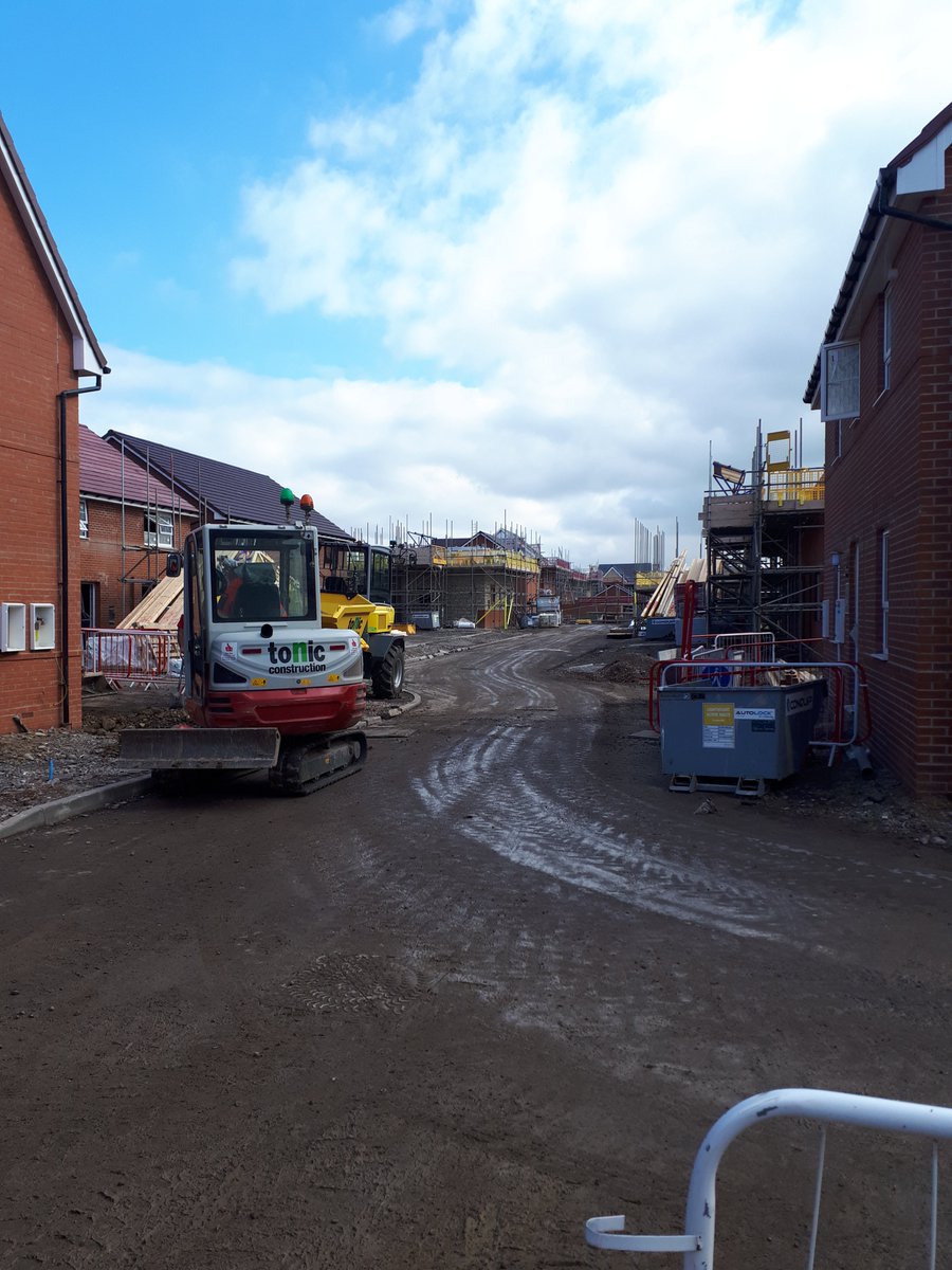 Great getting out seeing <a href="/selwoodhousing/">Selwood Housing</a> local affordable home developments across Melksham, Westbury &amp; Nunney. A big thank you to the site &amp; project teams working hard to deliver the next phases of homes. In total we'll deliver over 100 homes across these sites by early 2022!