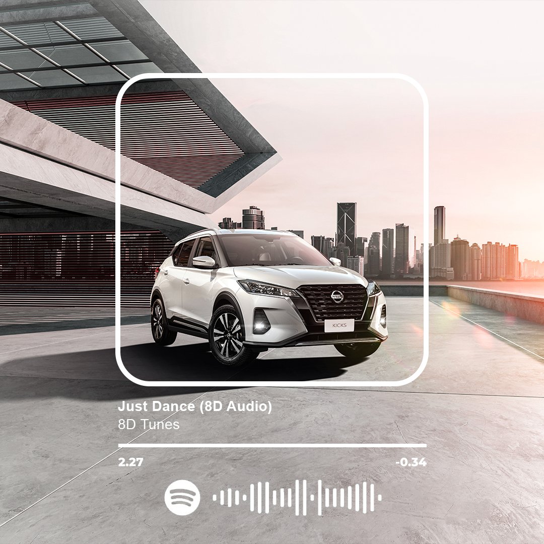 #NissanKicks Kicks lleva la experiencia de disfrutar la música a otro nivel con el sistema de audio premium #BOSE de 8 parlantes para una inmersión total. Escucha nuestra playlist y #ActivaTuActitud 8D 🎧