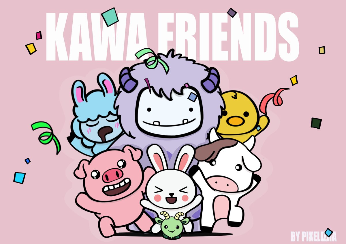 Kawa Friends💜  

We are coming with a lot of IRL projects and many things to give back to our future community and old one.

More info coming soon! 

#nfts #NFTsCommunity #merchandise #KawaFriends
