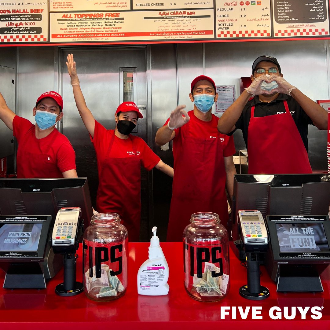Five Guys UAE tweet media