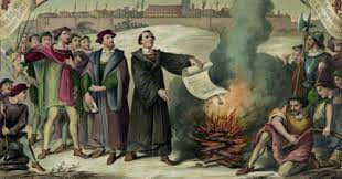 benbabunga's tweet photo. CE JOUR-LÀ... 7 octobre 1518, Martin Luther est convoqué devant la Diète d'Augsbourg, où il refuse de se rétracter, continuant à affirmer la supériorité de l'écriture sur l'autorité du Pape. Mis au banc de l'Empire, il est excommunié. C'est le début de la Réforme protestante. https://t.co/EuqffDMeVg