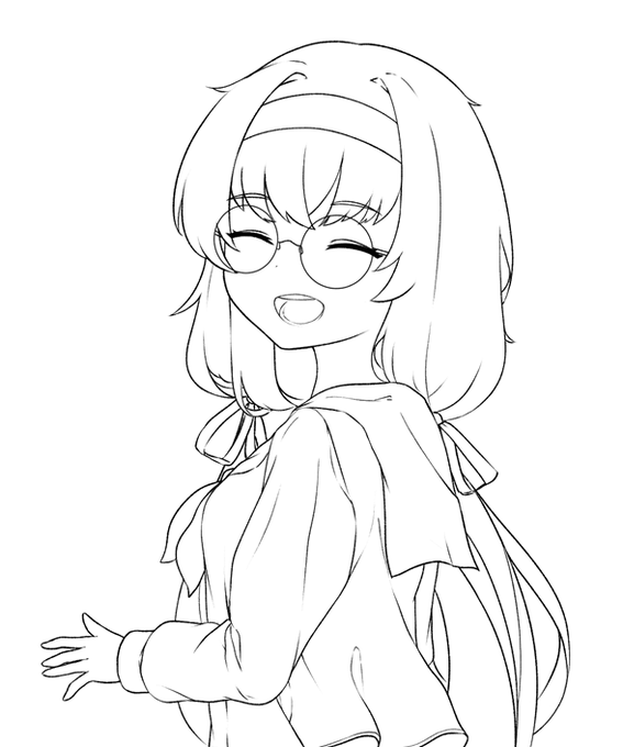 #ブルアカ 
Linedraw ui 