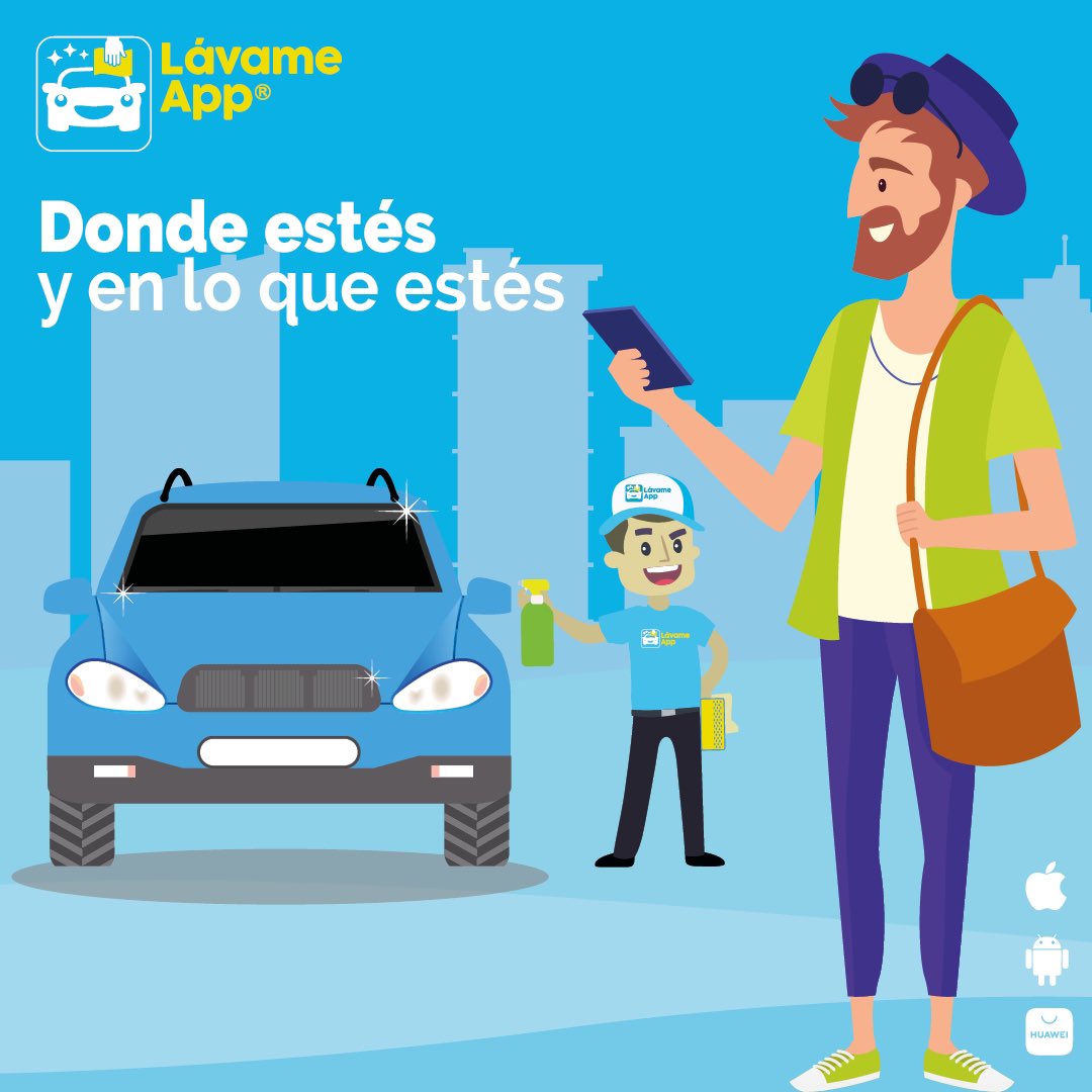 Descarga <a href="/LavameApp/">LavameApp</a>  📲 y disfruta de tu auto 🚘 limpio sin usar agua 💧 cuidando el medio ambiente 🌱
#auto <a href="/MauricioNegroG/">Mauricio</a> @gabrielboric