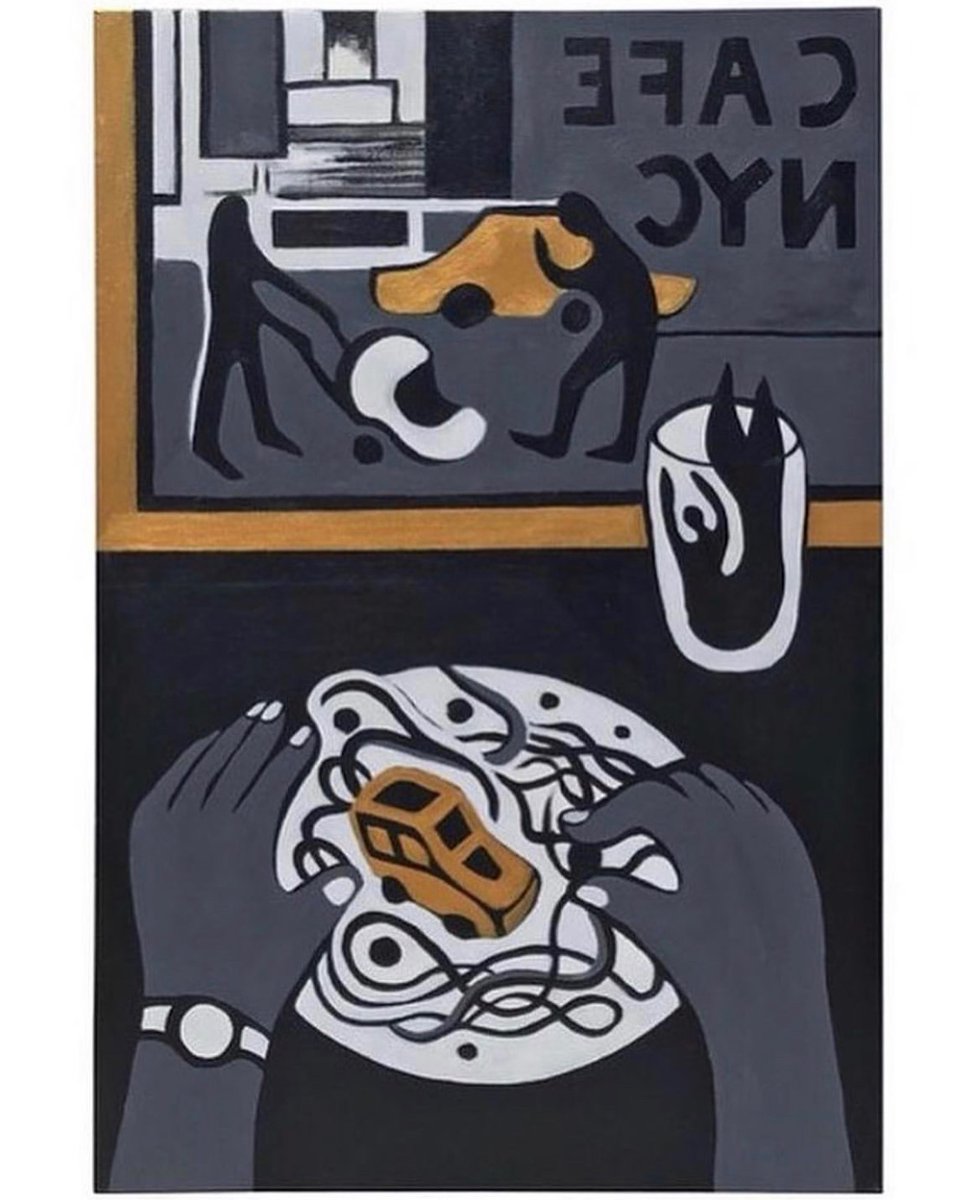 NJolivert's tweet photo. My VOYAGE triptych [(3x) 24 in x 36 in. acrylic on canvas] will be on view in Harlem at The Heath Gallery for an exhibition of artists of Haitian origins titled “Since We’re Here”. Opening Reception this Saturday at 6PM. https://t.co/5YzSkcw0FN