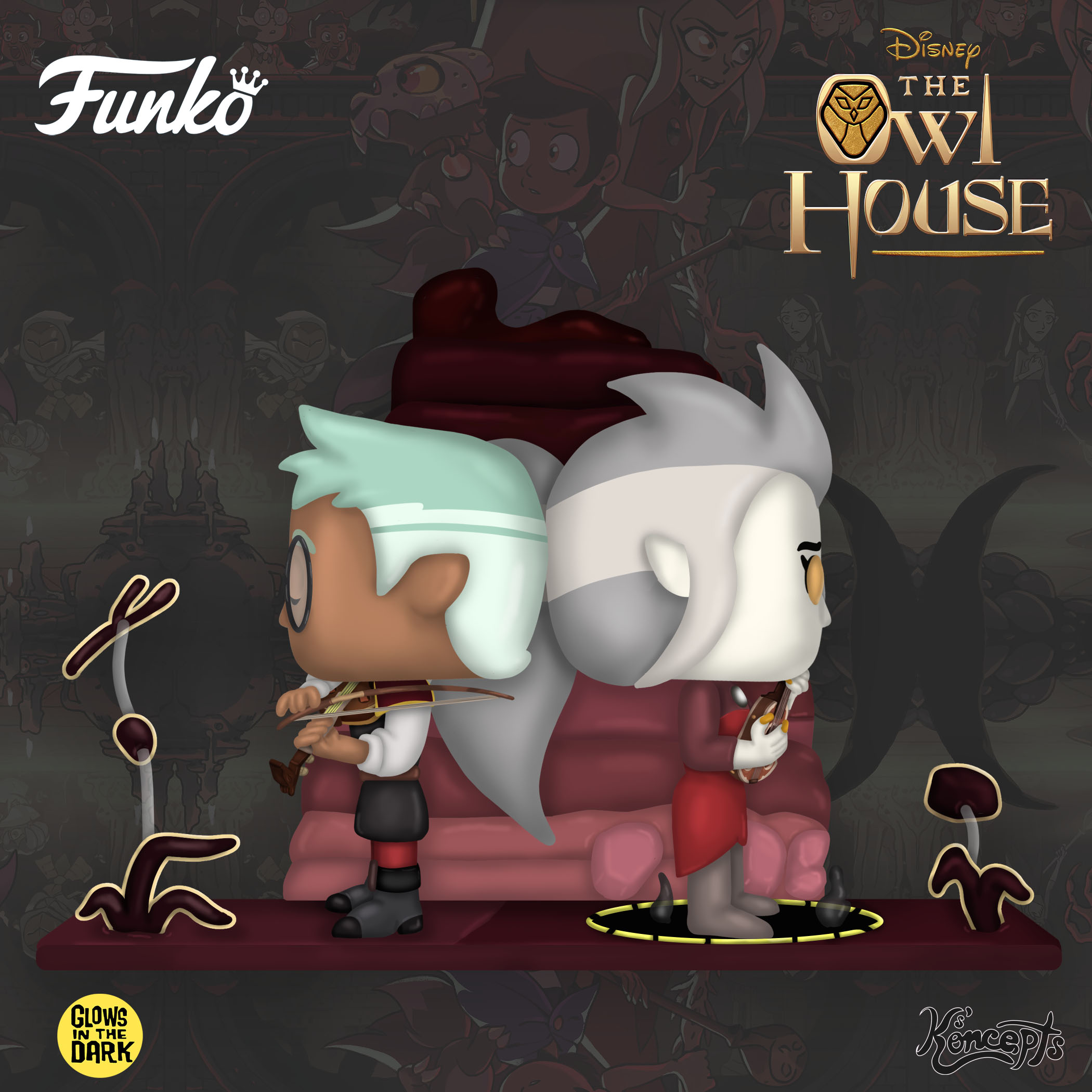 K's Koncepts on X: #597 Funko Pop! Box & Pop Concept: Eda with