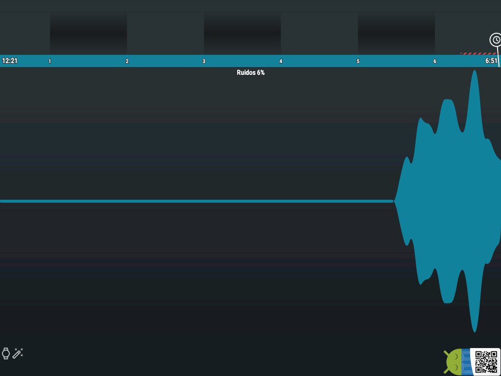 MiAndroidVerde's tweet image. Sleep as Android: Sueño 7/10 12:21 → 6:51 Duración (min): 6:30  (-1:29) Eficiencia %: 100%  (0:00) #Sleep_as_A...