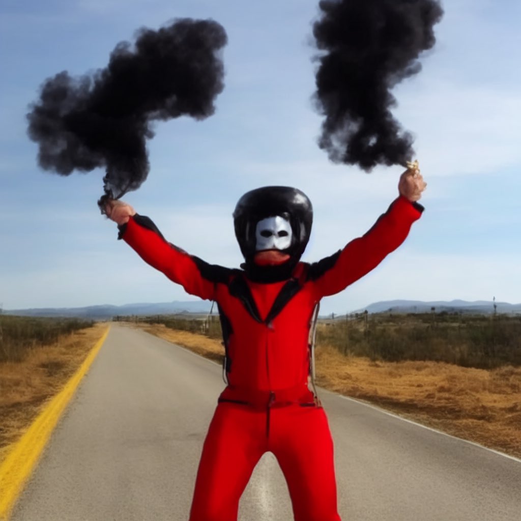 4Dr1LL1ONS40200's tweet photo. Meet Dynamite, the sixth member of my Artificial Insanity 1/1 collection
Listed at 3.3 #tezos
1/1 owners may expect free drops in the future💦
#ai #aiartcommunity #AIArtwork #AIart #objct #objctnft #tezosnft #tezoscollector https://t.co/e4WrH219JK