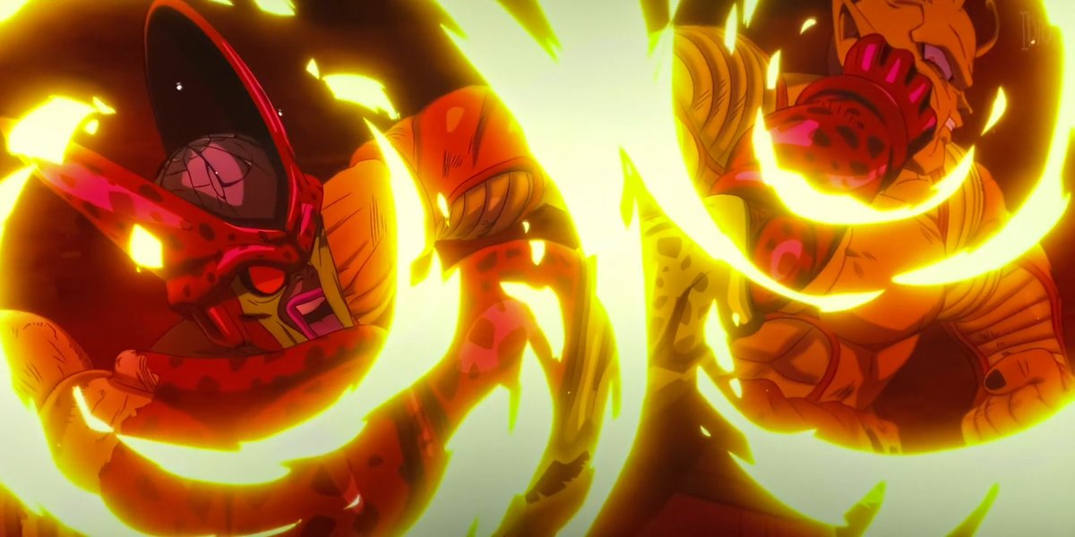AnimeAjay's tweet photo. A Dragon Ball panel at Anitsuku 2022 reveals that Pan and Karin's design sheets in Super Hero were by Naohiro Shintani, and that the scenes around Cell Max beating down Piccolo were based on his rough layouts. They note it moved enough to be full KA and was very Shida-esque. https://t.co/fTpepT0To9
