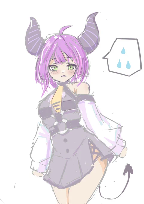こういうこともあるでしょうというらくがき#TOWART #laplus_artdesu 