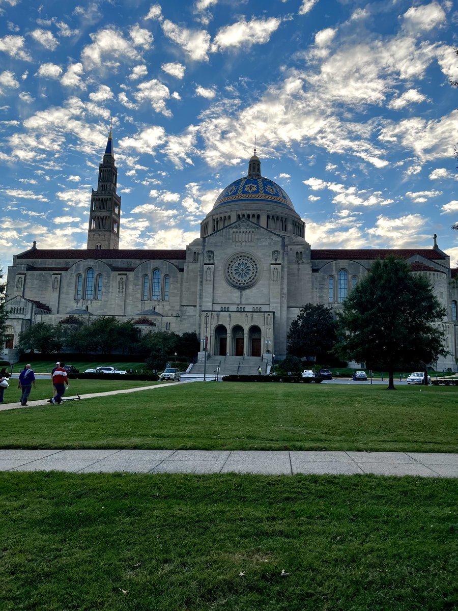Yesterday, some of our students, faculty, and staff had the privilege of attending The Allentown Diocese Pilgrimage led by Bishop Alfred Schlert.

We traveled to Washington DC to the Basilica of the National Shrine of the Immaculate Conception.   It was a beautiful day!!!!
