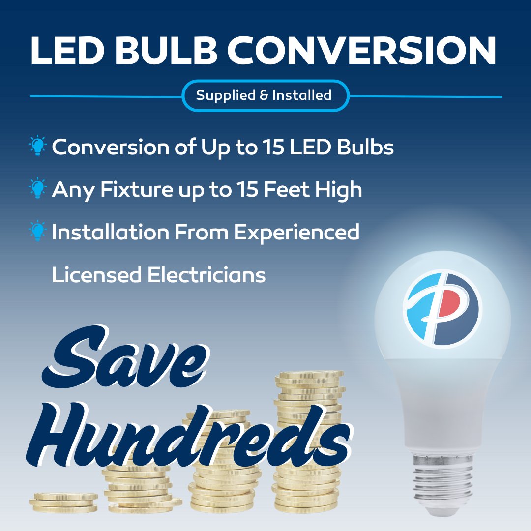 gopaschal's tweet photo. It's National LED Light Day! Did you know Paschal offers LED light conversion services? LED lights are energy efficient, saving you money on utilities. Read more about LEDs: https://t.co/R2SLII4k48.
#GoPaschal #ProfessionalPeople #ProffessionalService #NationalLEDLightDay https://t.co/c234Vy5uiO