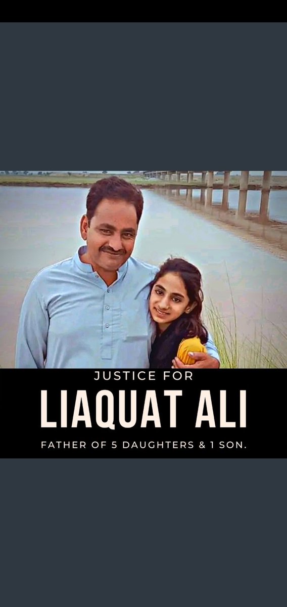 AqsaLiaquat595's tweet photo. The Prophet said, "The people before you were destroyed because they used to inflict the legal punishments on the poor and forgive the rich
#justiceforliaquatali 
#justiceforliaquatali https://t.co/Yvn9C65Zcy