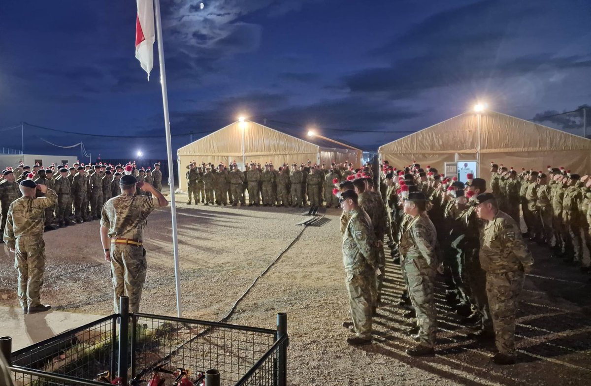 During the Afghanistan campaign, 7 Fusiliers gave their lives, and many more sustained injuries. The Fusiliers converged in remembrance on 4 Oct, Afghanistan Day. The First Fusiliers, deployed in Kosovo, stand with fusiliers across the world in remembrance of our lost family.