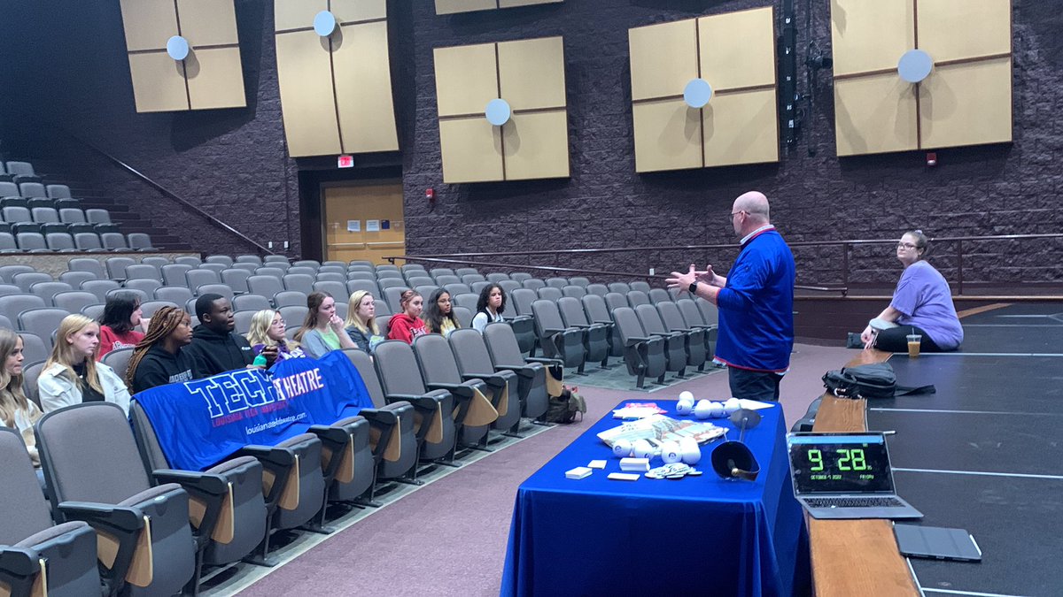 Recruitment Trip to El Dorado High School with Dr. Reynolds! Thanks Hannah!