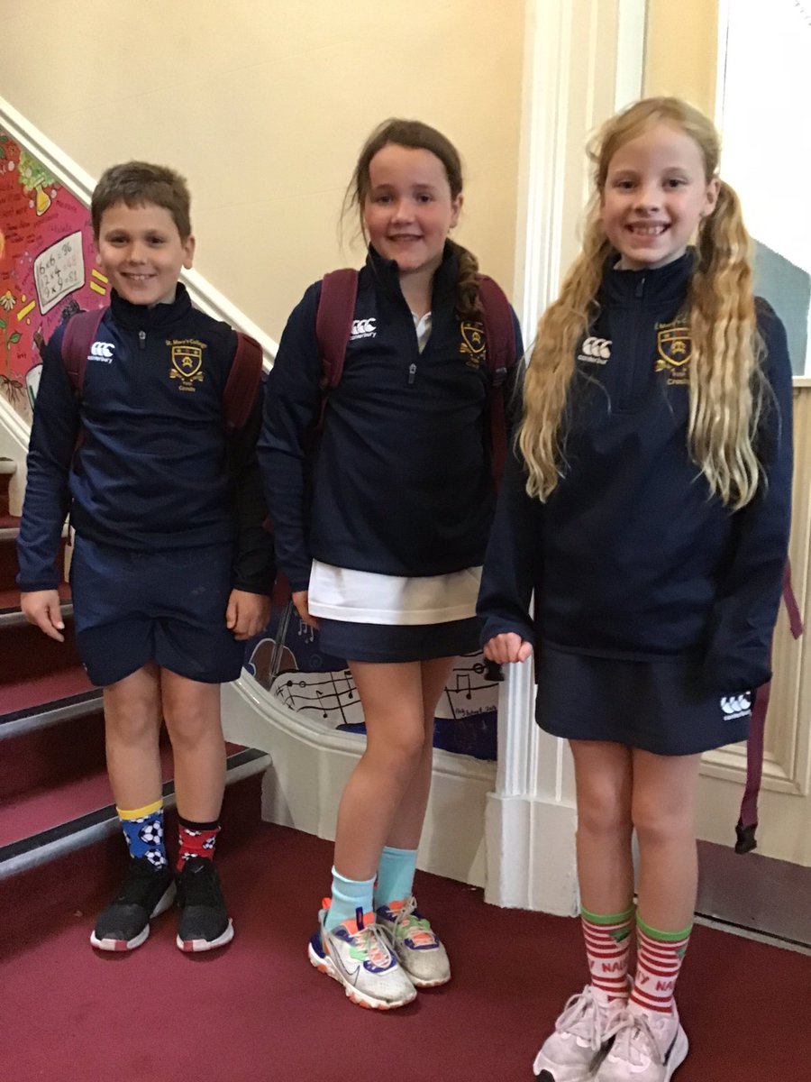 stmarys_prep's tweet photo. Today we supported the latest @CAFOD campaign as we brightened up our school with our socks. We would like to thank all our families for their donations and generosity. #WorldFoodCrisis #genrosity https://t.co/qcUv2I3lgK