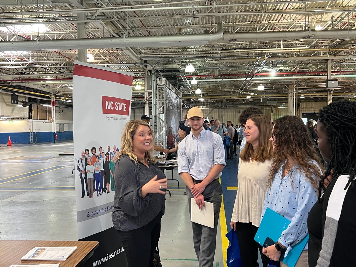 <a href="/NCStateIES/">NC State IES</a> Anna Mangum enriching minds at #MFGDay22 <a href="/NIST_MEP/">NIST MEP</a>