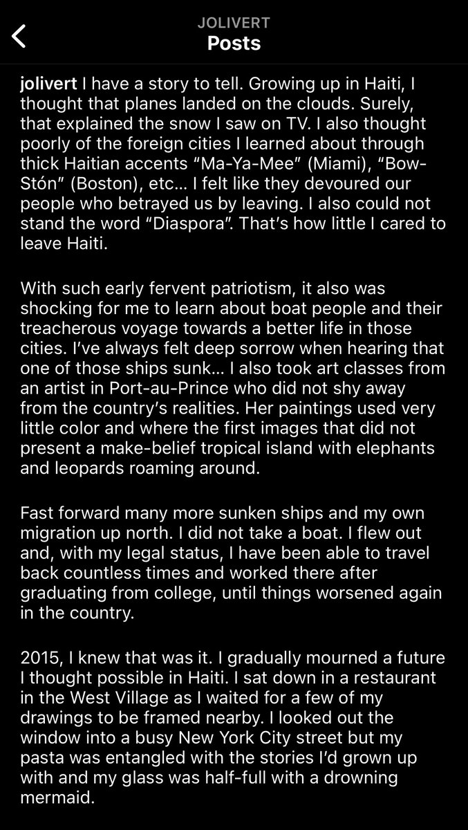 NJolivert's tweet photo. My VOYAGE triptych [(3x) 24 in x 36 in. acrylic on canvas] will be on view in Harlem at The Heath Gallery for an exhibition of artists of Haitian origins titled “Since We’re Here”. Opening Reception this Saturday at 6PM. https://t.co/ZLOALF2S61