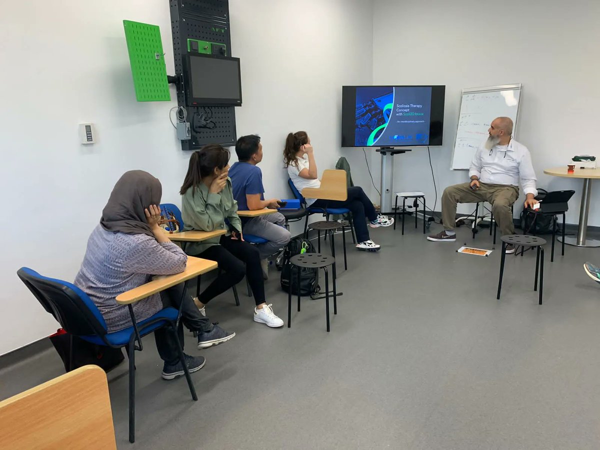 mts_dubai's tweet photo. Another successful International Schroth 3D Scoliosis Therapy in collaboration with Mobilis to bring world class teaching to United Arab Emirates. Thank you to the amazing instructors, Danka and Makram, for sharing all your years of knowledge and experience. https://t.co/zD9TjS8i9x