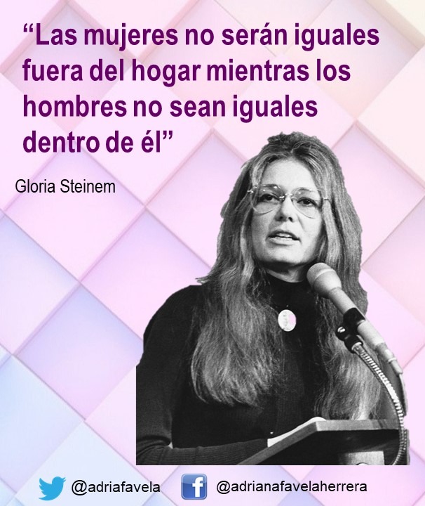 adriafavela's tweet photo. La igualdad se construye desde el hogar y desde ahí debemos seguir trabajando por una sociedad donde #Niñas y #Mujeres seamos #respetadas y tratadas en igualdad de condiciones.
#ViernesDeFraseFeminista #MujeresLibres #MujeresQueProgresan #GloriaSteinem https://t.co/VDQiYeZWuS