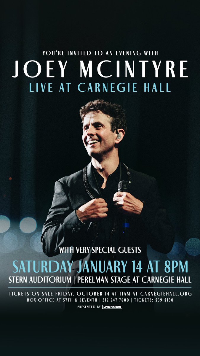 Joey McIntyre tweet media