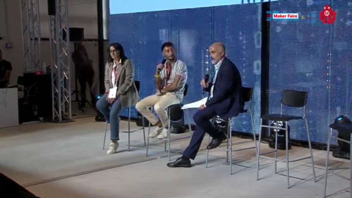 paoloigna1's tweet photo. Un tema molto delicato e importante è quello della sicurezza nelle discoteche. Ne parla Nicola Cappabianca
ITS Turismo e Nuove Tecnologie Marche per i progetti #ITS40 @stefanomicelli
Segui la Live▶️ https://t.co/1dETrfbAEl
#MFR2022 #MakerFaireRome #branded #innovation https://t.co/21I9LZQpyl