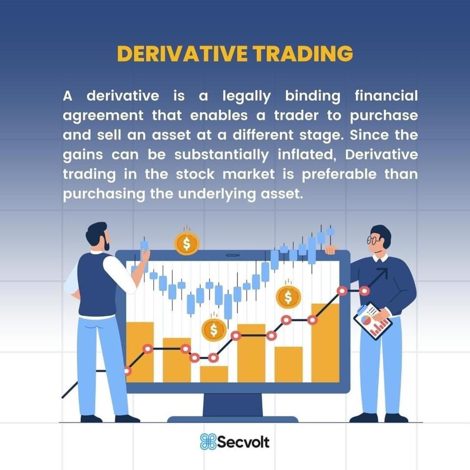 Secvolt's tweet image. What is Derivative Trading ?

A derivative contract has a definite and predefined expiration date. Derivative trading has its own benefits:

#investing #wealth #secvolt #riskmanagement #finance #personalfinance #blockchain #cryptocurrecy #financetips #trading