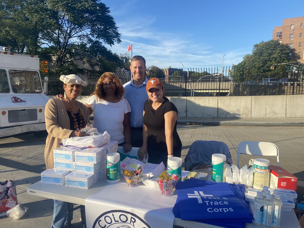 AndrewHevesi's tweet photo. A big thank you @COJ_FH and @WomensActionFH for organizing yesterday’s voter registration drive and ppe giveaway! October 14th is the last day to register and be eligible to vote on November 8th! #GOTV https://t.co/FLhy4LMKQ1