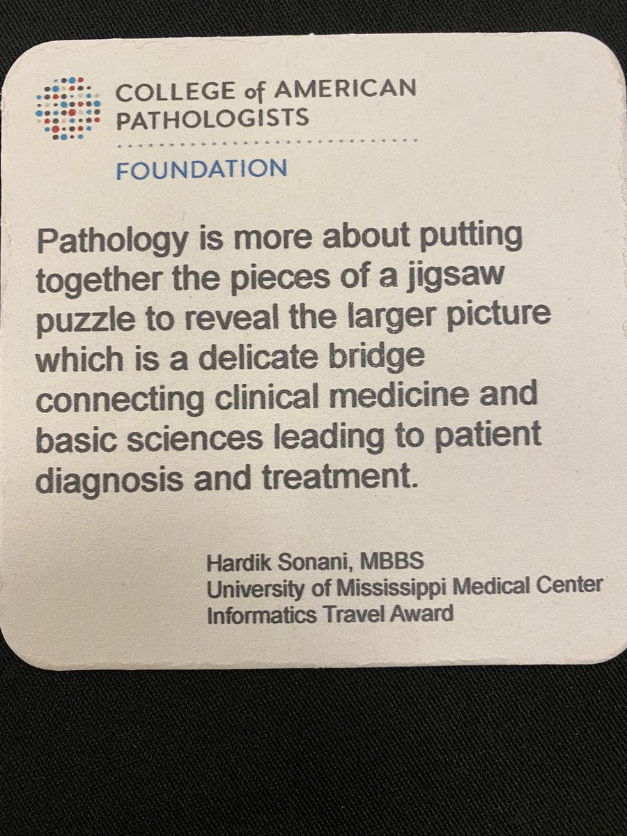 More from NoLa #CAP22 Donors - your contributions are truly appreciated! <a href="/CAPFndn/">CAP Foundation</a> <a href="/maryrose_murphy/">Maryrose Murphy</a> @CareyAugust1 <a href="/Baskotacytopath/">Swikrity U Baskota,MD, FCAP,FASCP</a> <a href="/AJoeSaad1/">A Joe Saad</a> <a href="/DonKarcherMD/">Donald Karcher, MD, FCAP</a> @EEVMD