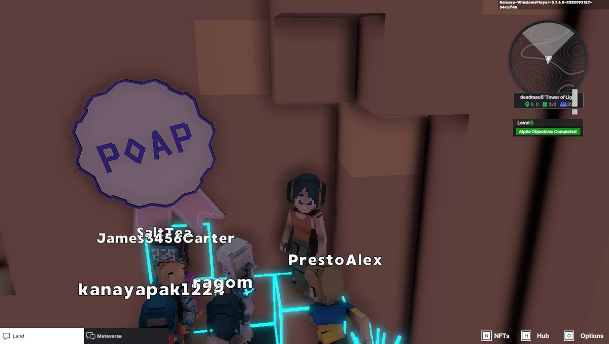 beemsasap881's tweet photo. @TheSandboxGame @deadmau5 I just participated in the #SandboxAlphaS3Giveaway for a chance to win 500 SAND! Found George from the Metaglitch in @deadmau5's Tower of Light, check out my screenshot below!
👇 https://t.co/tODJsvOGt1
