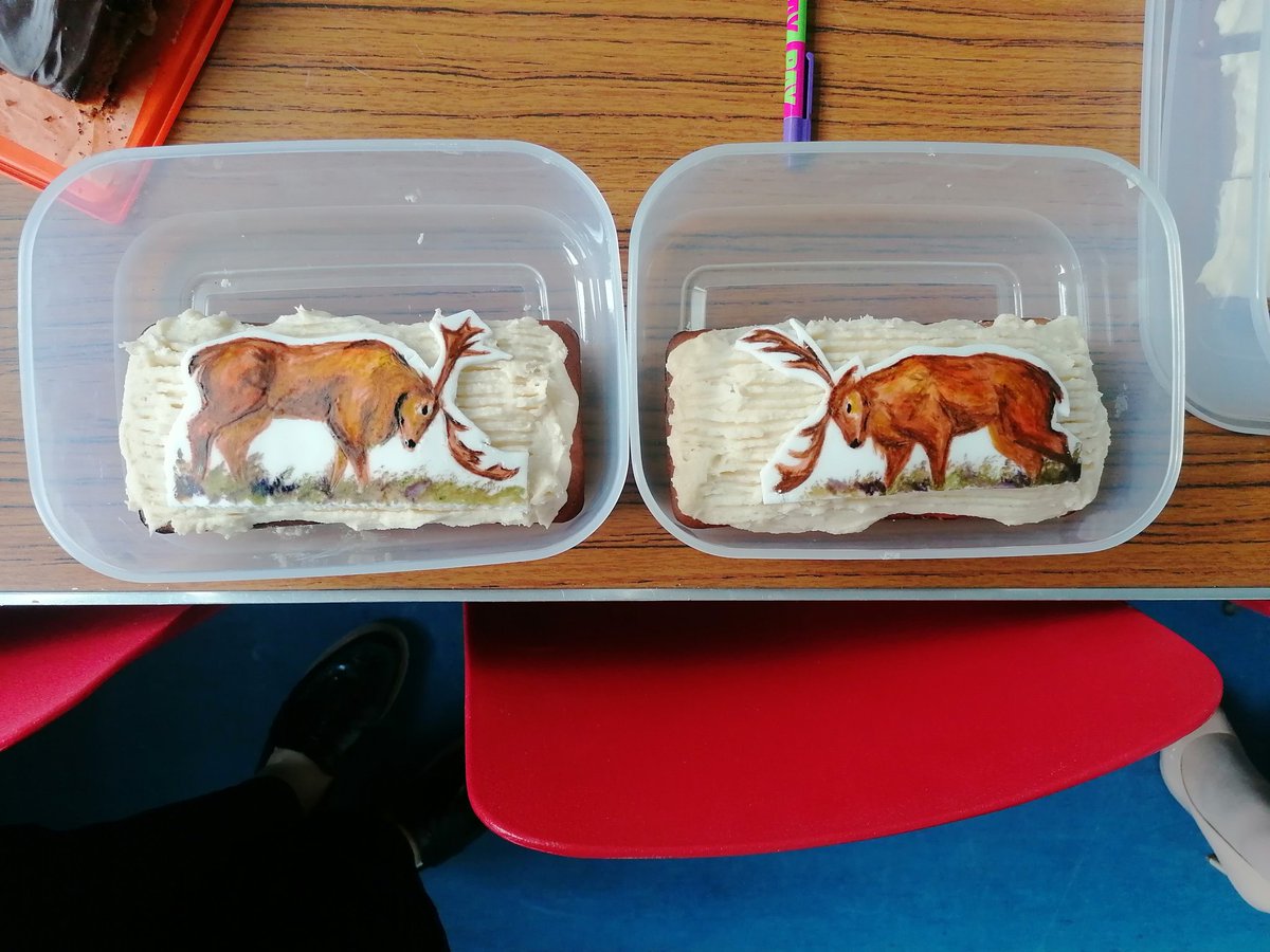 MissWelsh5's tweet photo. Incredible cakes at the end of term staff bake-off! What a team! 😋 https://t.co/2d6ASZUyWo
