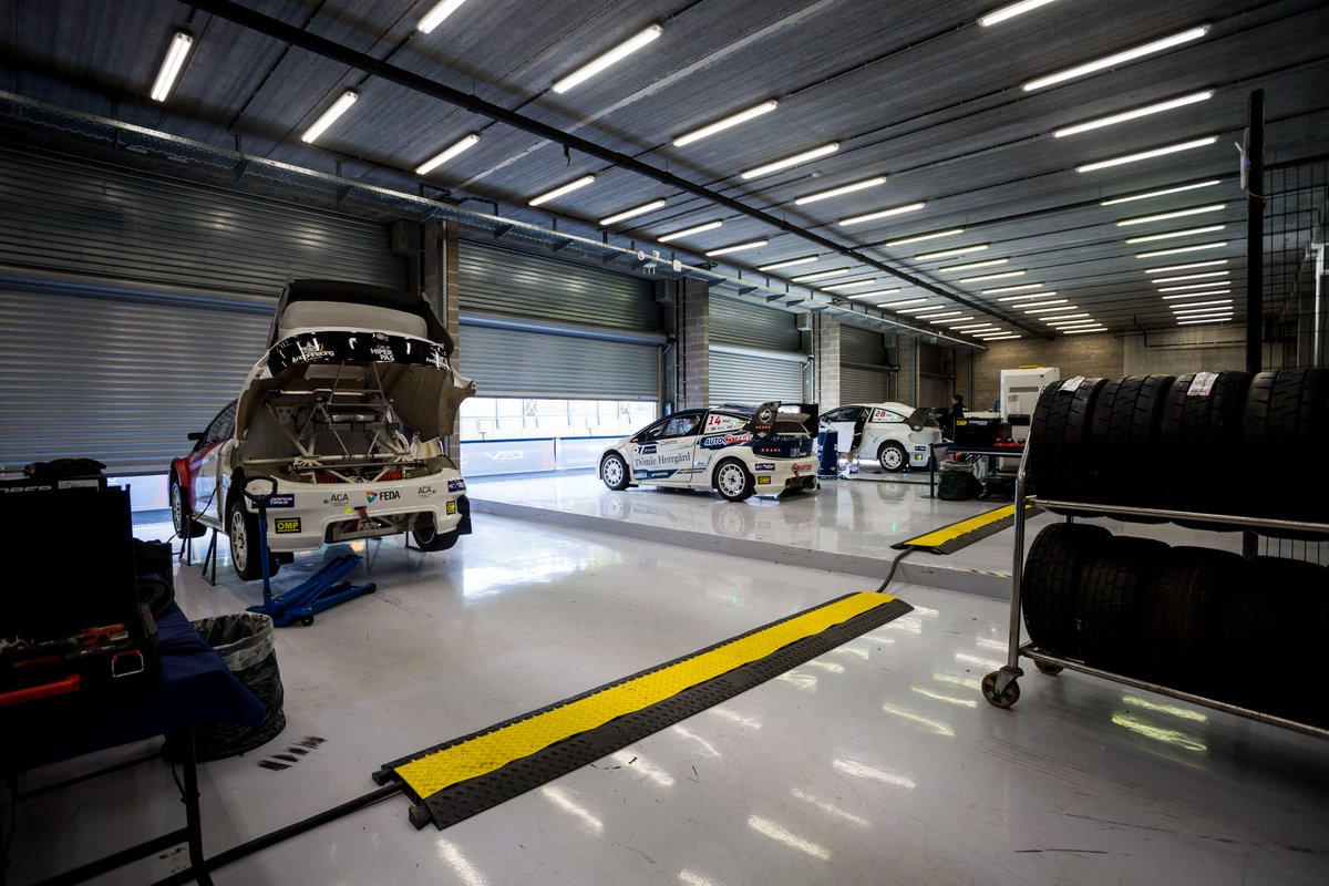 RX2eOfficial's tweet photo. Friday means preparation day!😜
✅Paddock Setup done
✅Cars ready by our #QEVTechTeam done
✅Scrutineering done
✅RX2e Drivers briefing done
✅TrackWalk done
✅Extrication exercises done
Ready for tomorrow? ✅Done
#Rallycross #RX2e | @FIAWorldRX | @SPAWorldRX https://t.co/YL2FmgwbI1
