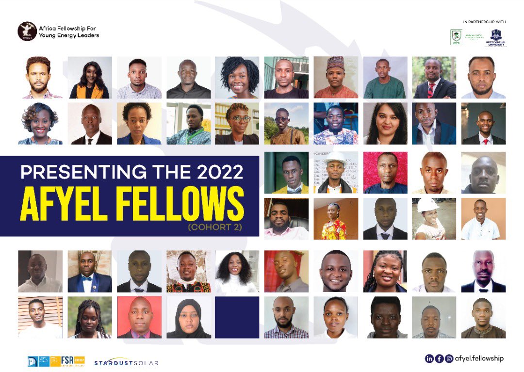 AFYELFellowship's tweet photo. Congratulations to all our newly selected fellows formally welcomed today during a reception summit! It’s going to be an amazing period of intensive learning designed to take you from average to expert! Brace yourselves, you’re the select few from thousands! #afyel #RETTI https://t.co/QgHjgC6TiX