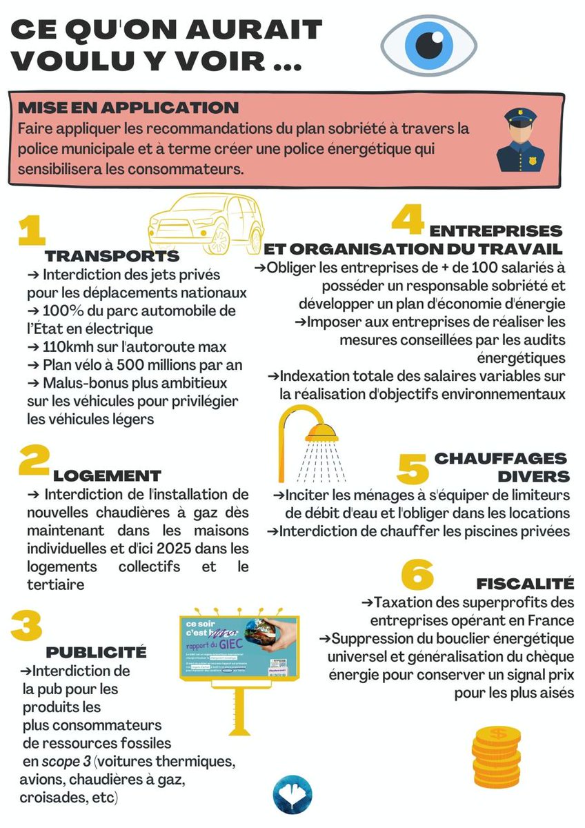 Ce qu'on aurait aimé voir dans le plan du <a href="/gouvernementFR/">Gouvernement</a>