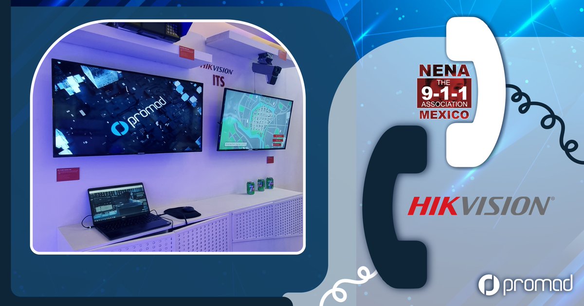 promad_cad's tweet photo. Estamos en el ultimo día del 15° Congreso Internacional NENA 911 con nuestro patrocinador Hikvision. ¡La mejor seguridad tecnológica que encontraras en el mercado! 💻📱📞🔒
#promad #plataformasdeseguridad #NENA911 #HIKVISION #Seguridadtecnologica https://t.co/k3GrEDOFpB