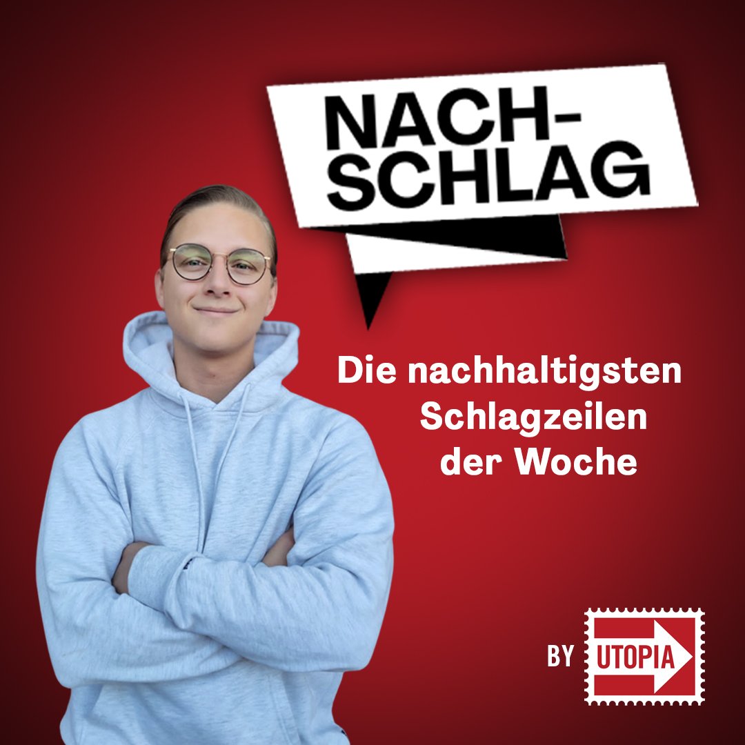 #GuteNachrichten in eigener Sache: Der Nachschlag ist für den NRW-Medienpreis für entwicklungspolitisches Engagement nominiert! 😊
Ihr kennt den Nachschlag noch nicht? Dann schaut doch mal rein in die neue Folge: instagram.com/reel/Cjan8GnIV…