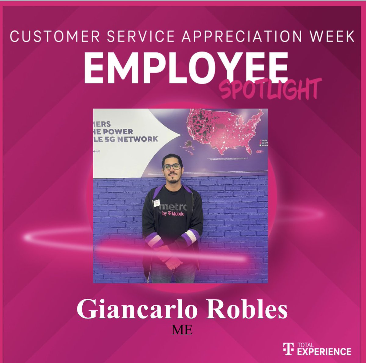 We have another team member that we would like to celebrate! #AppreciationWeek #metrobyT-mobile #WearetheK&amp;Qofthesouth