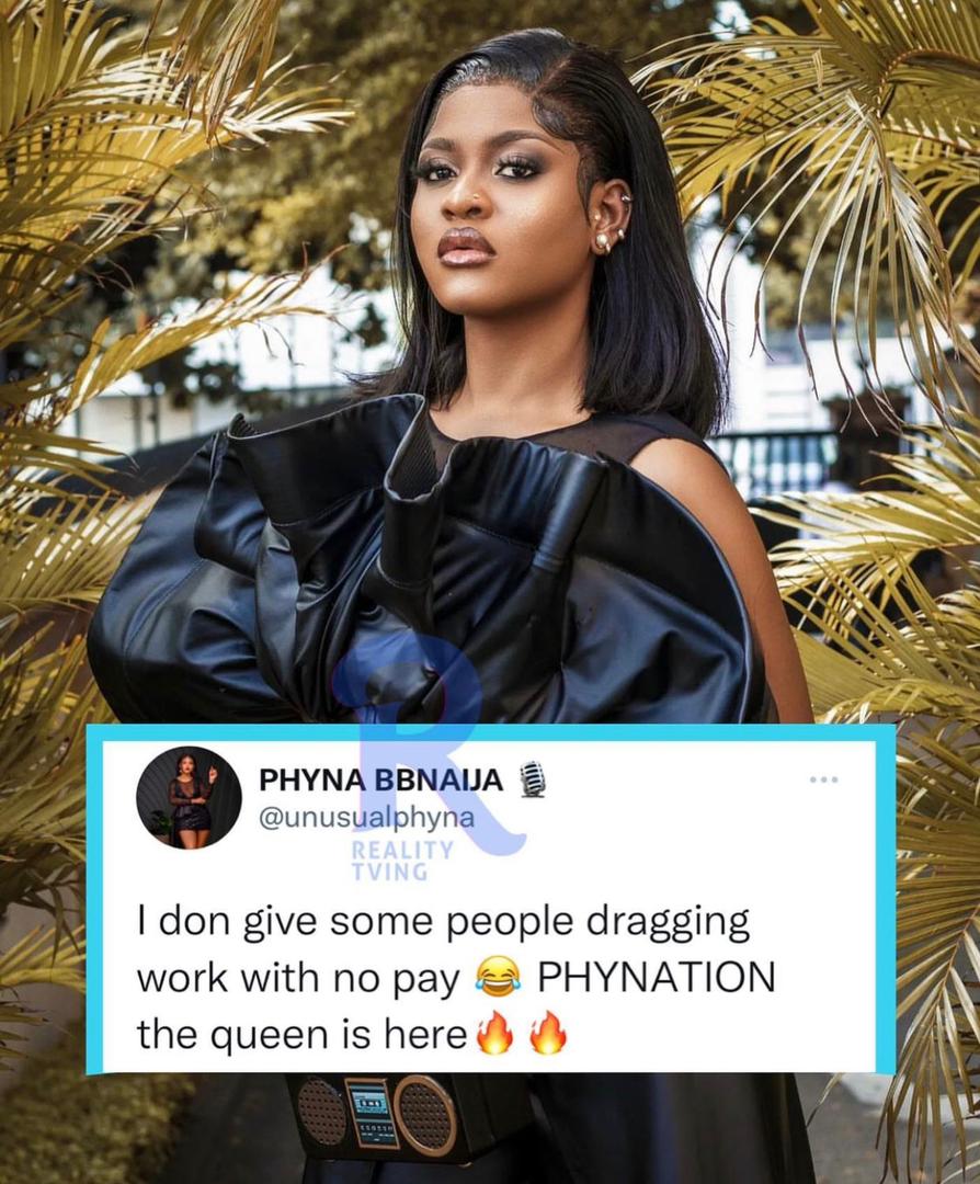 Broooooooo
E For Energy🔥🔥
IJEOMA JOSEPHINA OTABOR
SUPERSTAR PHYNA
PHYNA SAID YOU GON CRY
SEASON OF THE HYPE PRIESTESS
#UnusualPhyna #Phyna𓃰 #PhynaTheElephant𓃰 #PhynaTheBrand #Phynation #BBNaija #BBNajiaS7