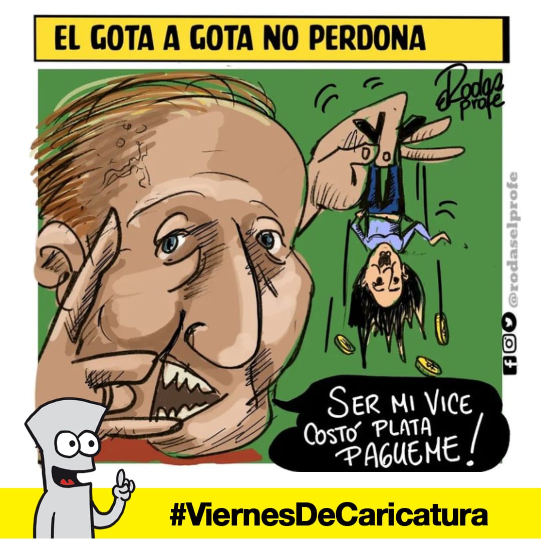 RevistaElClavo's tweet photo. #ViernesDeCaricatura

Hoy traemos a @rodaselprofe con "Volvió a pelar el cobre!" 

@ingrodolfohdez
@CastilloMarelen

#RevistaElClavo #caricatura #Ilustracion #opinion #Juventud #Universitarios 
#rodolfohernandez #gotaagota #escandalo #caricaturadeldía #rodaselprofe #colombia https://t.co/ia0BGKCJON