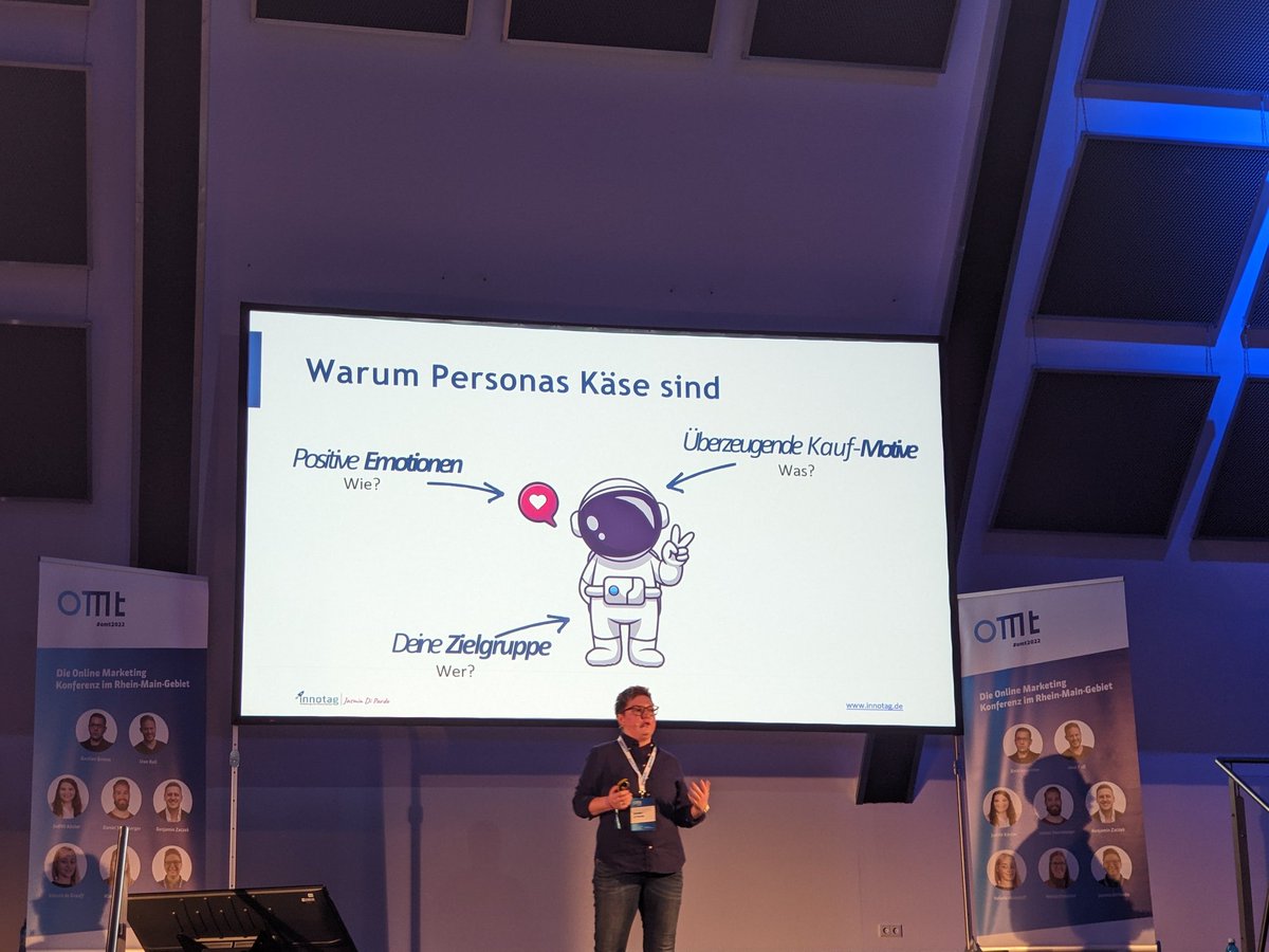 Copywriting-Geheimnisse auf dem #omt2022 #OMTLIEBE