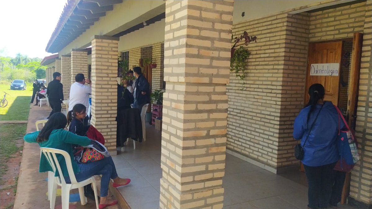 MDP_py's tweet photo. [HOY] La defensora de la Niñez y la Adolescencia de Cordillera, Daisy Johana Larán, junto con su asistente Carmen Ayala, participaron de la Jornada Comunitaria promovida por la organización Kunu'u Atención Integral de la Primera Infancia en Tape Guazú, Piribebuy. https://t.co/MEQIlr5XSt