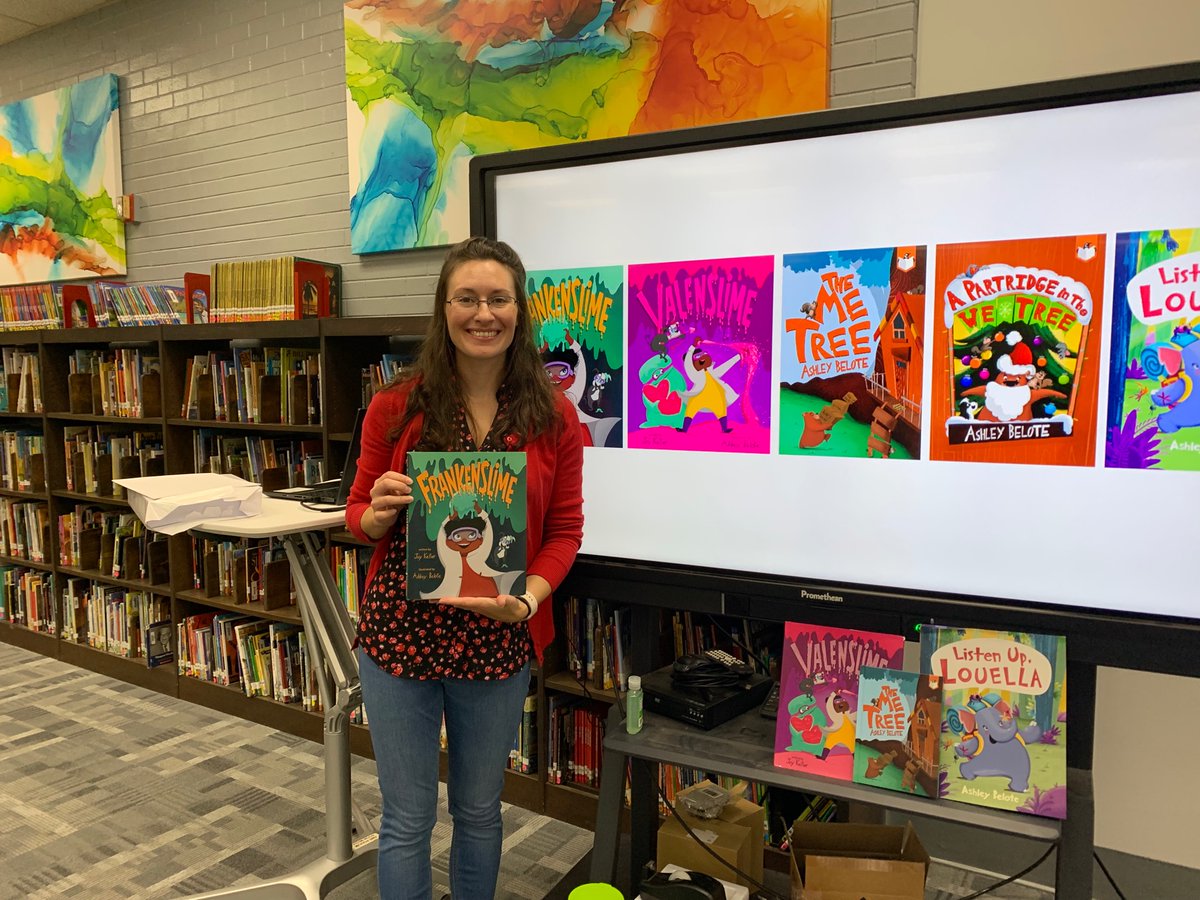 Illustrator Visit today. Thank you <a href="/AshleyBelote1/">Ashley Belote</a>. We enjoyed you! <a href="/LCSJackets/">Lexington City Sch</a>