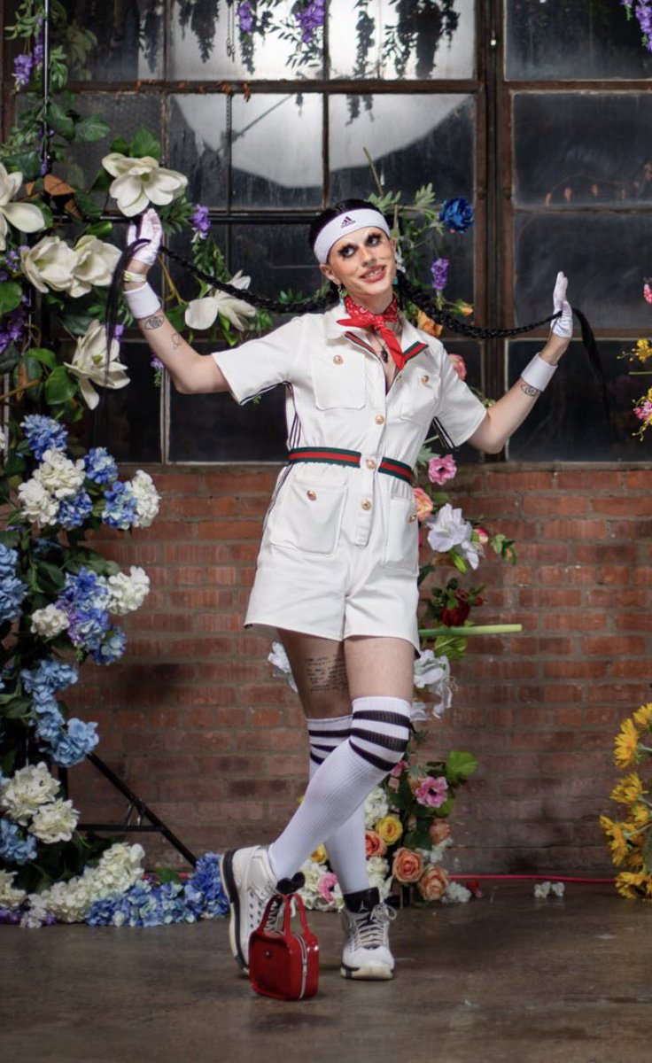 Two of my favourite looks I made for this year’s <a href="/BushwigFestival/">Bushwig 11 💖</a> 💜 📸: Izzy Berdan. Left is <a href="/Venus_Babes_/">Venus</a> and right is @goodmorningeva