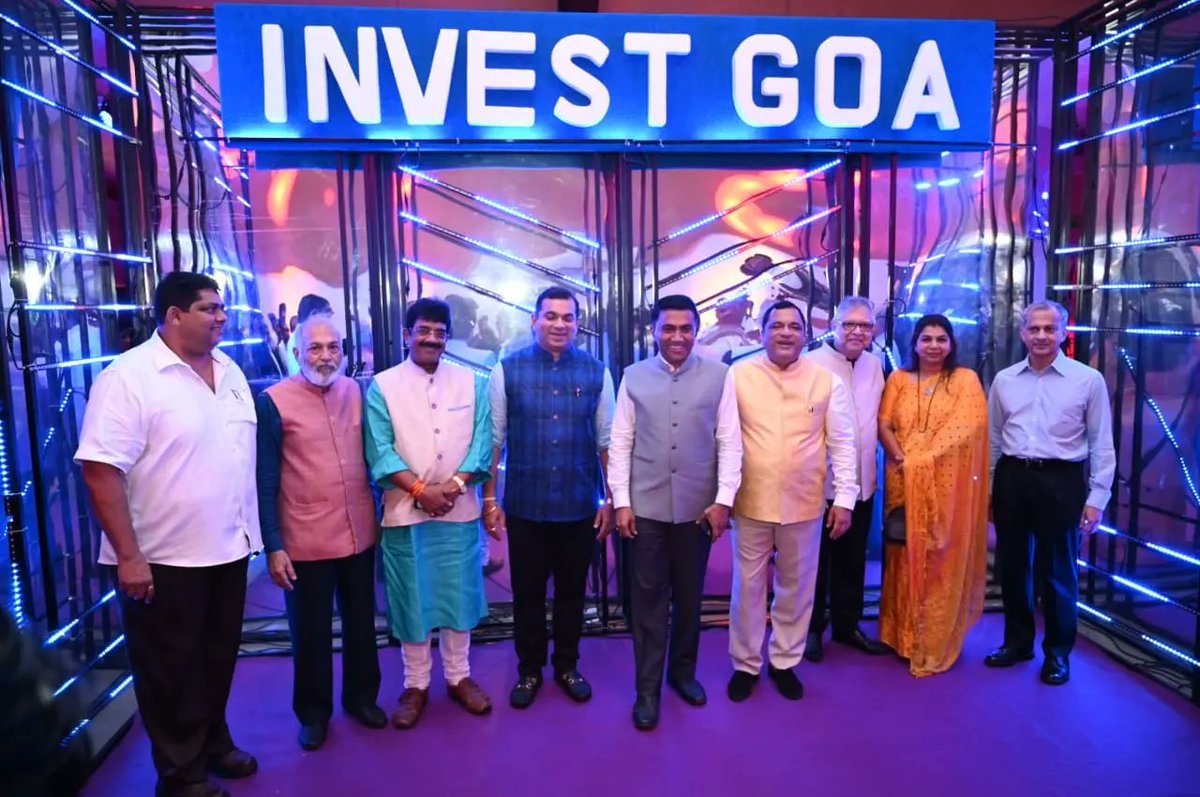 MauvinGodinho's tweet photo. #InvestGoaSummit #MauvinGodinho #DabolimFirst #BJP #YuvaMorchaDabolim #Dabolim #India https://t.co/i7cvs6Lj52