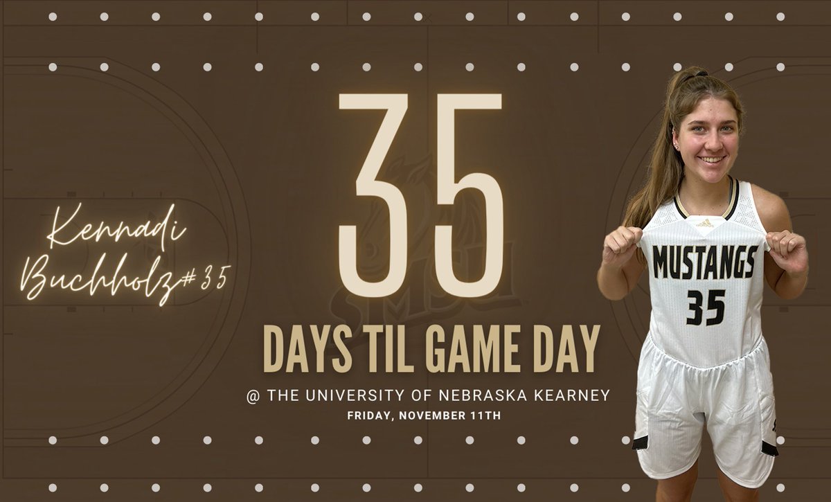 THE COUNTDOWN IS ON !! 🏀🐴
Starting off the countdown is Freshman #35, Kennadi Buchholz #LetsRide