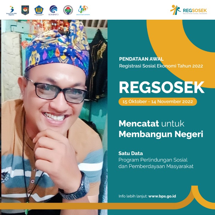BuddyRendy's tweet photo. #Regsosek2022
#indonesiasejahtera
#BPS_kebumen

(Mention 3 atau lebih temanmu)
Dapatkan bingkai Twibbonize ini melalui https://t.co/SCMsea8IQK
Jangan lupa ikuti @twibbonize_id untuk mendapatkan update terbaru! #twibbonize https://t.co/KAGARuzWCO