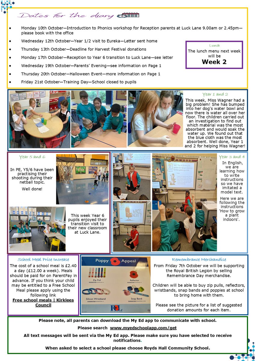 Please take a look at this week's newsletter.