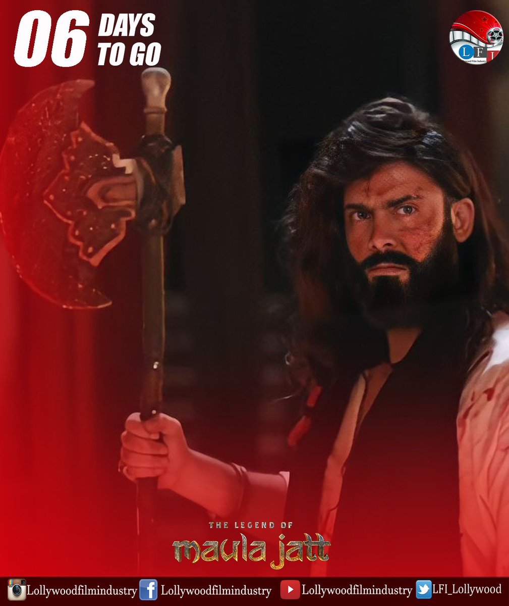 LFI_Lollywood's tweet photo. Just 6 Days to go for Witness The Ultimate Fantasy Experience in Cinemas 🔥🔥🔥
#MahiraKhan #HumaimaMalick #AliAzmat #GoharRasheed #FarisShafi #NasirAdeeb #BilalLashari #AmmaraHikmat #AliMurtaza #AsadJkhan #Encyclomedia #LashariFilms #MoviegoersEntertainment #GeoFilms #LFIPR https://t.co/6Hc6Lw9QMS