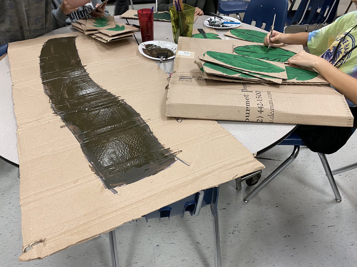 PUMA PLAYERS Plummer MS Theatre Troupe (@pumatheater) on Twitter photo Level 2 theatre students creating palm trees for our Hispanic Heritage program! <a href="/aldinefinearts/">Aldine ISD Performing Arts</a> <a href="/PlummerMS_AISD/">Plummer MS Aldine ISD</a> #AISDHHM22 Level 2 theatre students creating palm trees for our Hispanic Heritage program! <a href="/aldinefinearts/">Aldine ISD Performing Arts</a> <a href="/PlummerMS_AISD/">Plummer MS Aldine ISD</a> #AISDHHM22