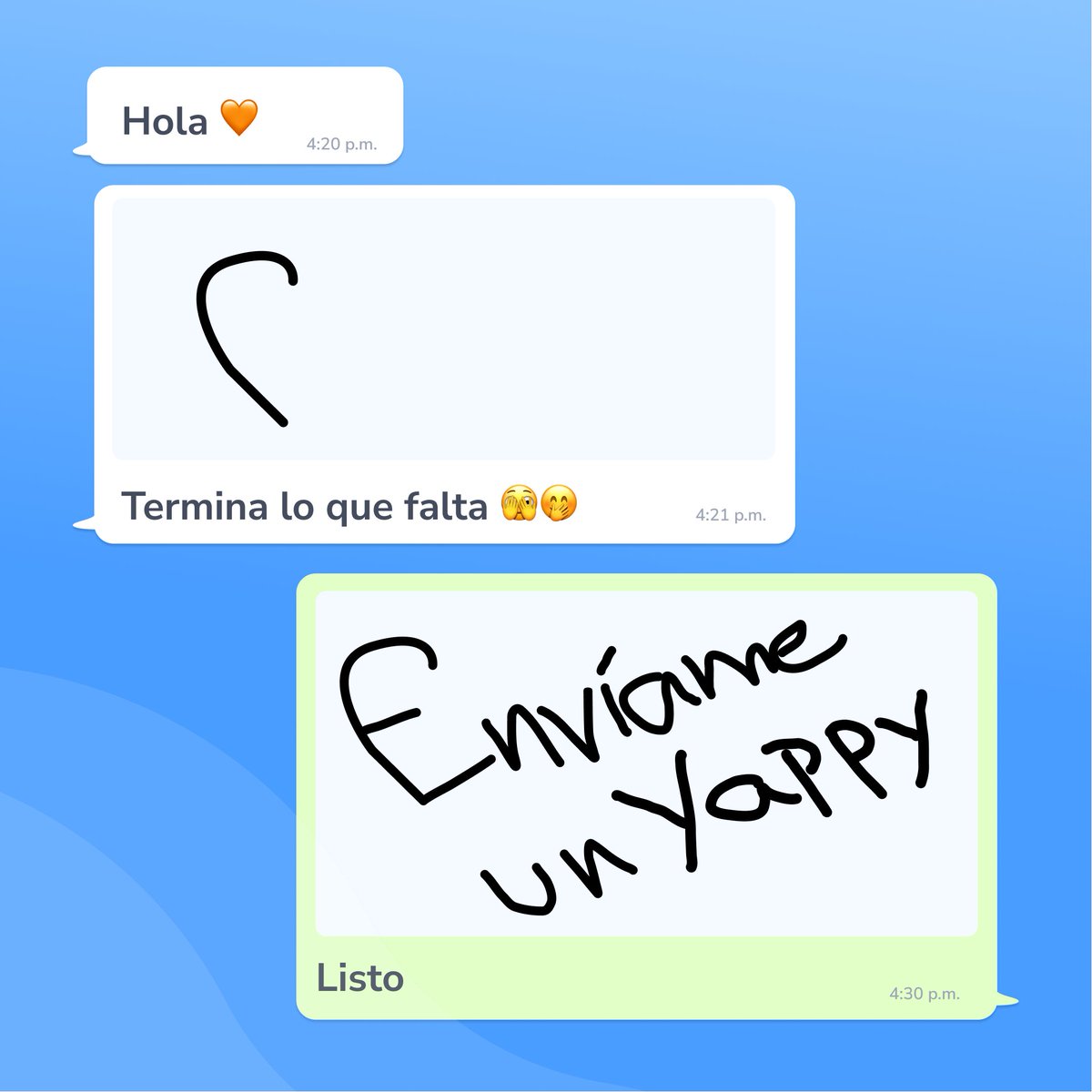 YappyApp's tweet photo. Etiqueta quién te respondería así 😏 https://t.co/eroI7znpUy