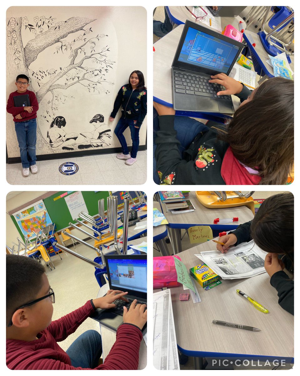 ElenaElizabeth8's tweet photo. Intersession Fun- From interacting with the text to contest clues! From long divisions to improper fractions and mixed numbers, these kids mastered it all. #4thgradersrock #nonfiction @TeresaWilks4 @VJBrashear44 @SanElizarioISD https://t.co/TWp3wDrSvm